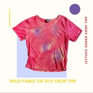 Wild Fable Tie Dye Crop Top 💜 10 for $25💜